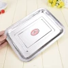 Factory direct sales of 32*22 square plates, stainless steel plates, 20*27 barbecue plates, wholesale two-yuan supply Item Picture